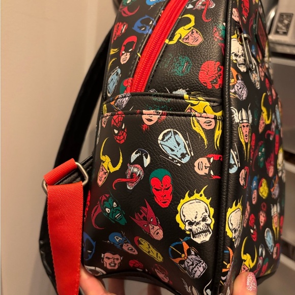 Funko Classic Marvel 80th Anniversary faux Leather Avengers Backpack - Picture 3 of 8